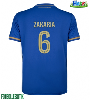 AS Monaco Denis Zakaria #6 Bortatröja 2025-26 Kortärmad